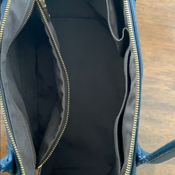 J Crew crossbody purse, blue-gray - Picture 7 of 8